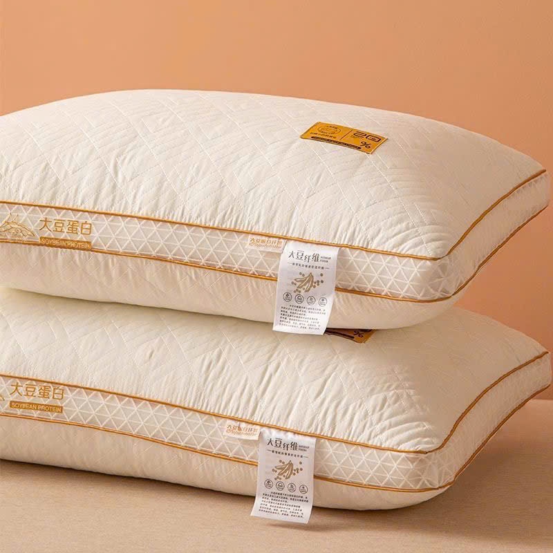 Ruột Gối Làm Bằng 100% Bông Sơ Đậu Nành Tự Nhiên Kháng Khuẩn Cao Cấp Mang Lại Giấc Ngủ Ngon Kích Thước 48*74cm