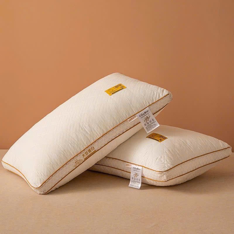 Ruột Gối Làm Bằng 100% Bông Sơ Đậu Nành Tự Nhiên Kháng Khuẩn Cao Cấp Mang Lại Giấc Ngủ Ngon Kích Thước 48*74cm