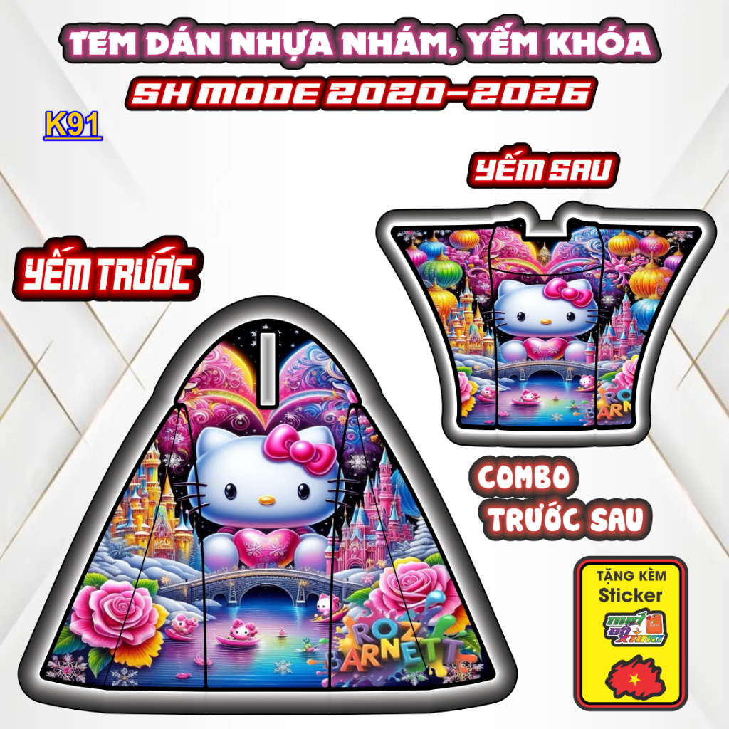 Bộ Tem Dán Chống Trầy Nhựa Nhám SH MODE 2020-2026 - Decal Bảo Vệ Cao Cấp, Chống Nước, Bền Màu.