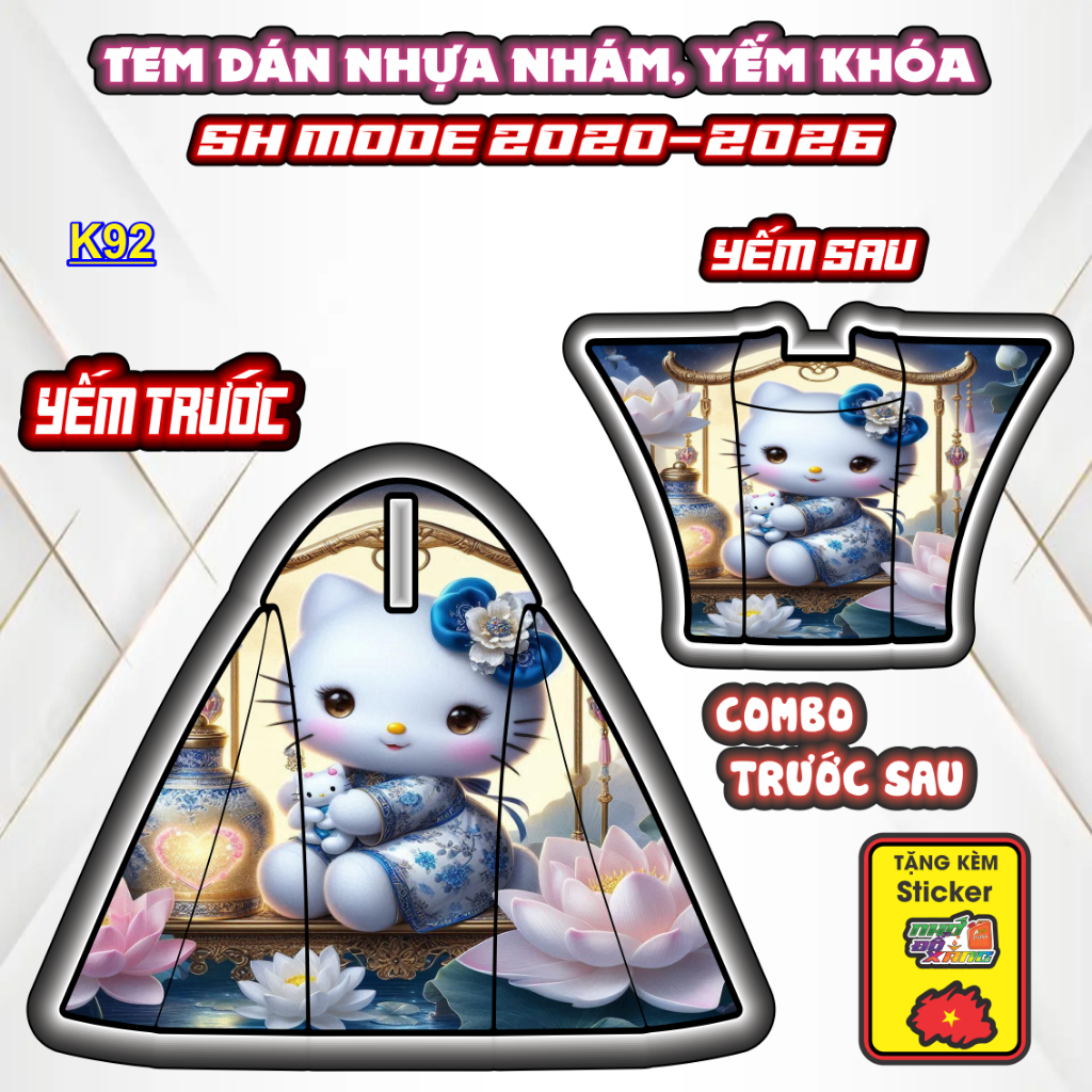Bộ Tem Dán Chống Trầy Nhựa Nhám SH MODE 2020-2026 - Decal Bảo Vệ Cao Cấp, Chống Nước, Bền Màu.