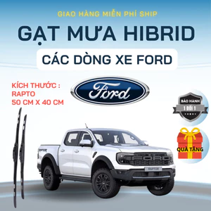 Gạt Mưa Ô Tô FORD RAPTOR, RANGER, EVEREST, TERRITORY, FIESTA, FOCUS, ECOSPORT, TRANSIT Silicon Nano