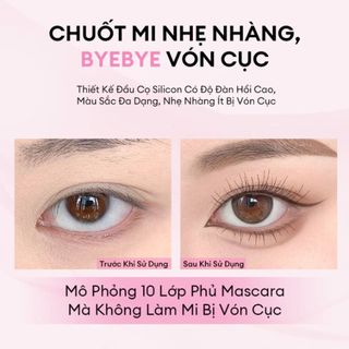[Y366] Mascara COLORKEY - Giúp Mi Dài Và Tơi, Tạo Cảm Giác Tự Nhiên, Nhanh Khô, Không Lem Trôi