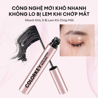 [Y366] Mascara COLORKEY - Giúp Mi Dài Và Tơi, Tạo Cảm Giác Tự Nhiên, Nhanh Khô, Không Lem Trôi