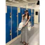 Đầm 2 dây cotton dáng dài sẵn đệm ngực