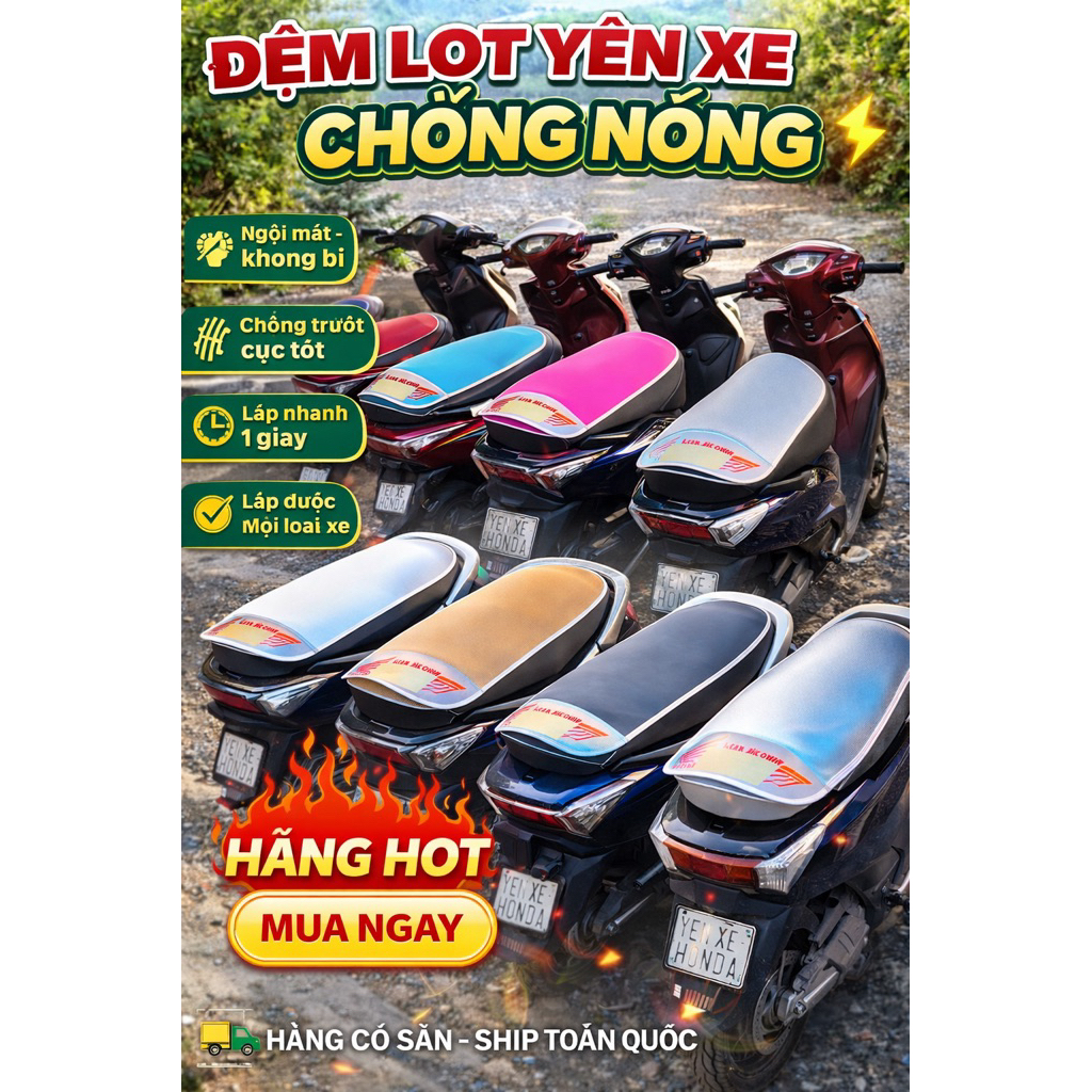Tấm Che Yên Xe Máy Cao cấp – Bảo vệ Yên Xe,Độ Bền Cao Lên Đến 5 NĂM, Loại Nhỏ ( 75 cm x 40 cm ),Loại Lớn( 90cm x 45 cm )