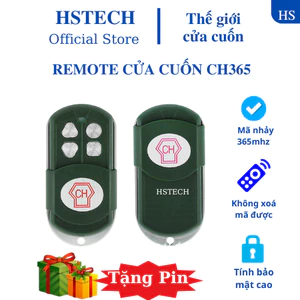 Remote cửa cuốn mã nhảy HStech tần số CH365Mhz có bảo hành 1-1 hỗ trợ trọn đời