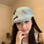 MŨ BERET,MỎ VỊT tim caro XINH XẮN CHO NỮ
