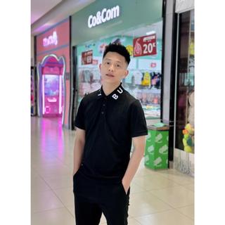 Áo Thun Polo Nam Thêu Chữ Lớn Cổ Sang Trọng Chất Vải Co Dãn Dễ Phối Đồ Đi Chơi Đi Dạo.
