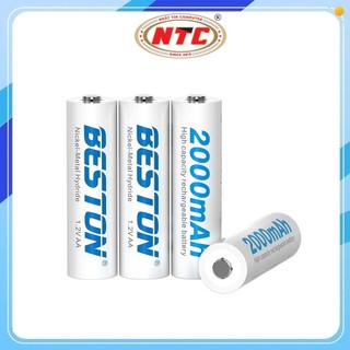 Combo 4 Pin sạc 1.2V Ni-Mh Beston AA 2000mAh