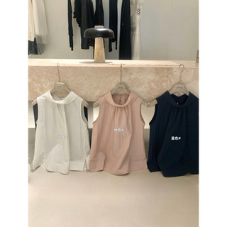 𝐏𝐡𝐢𝐞𝐧 𝐖𝐆𝐖𝐄 | (Sẵn) w8922 Áo Sát Nách Cổ Cao Dáng A Baby Rộng