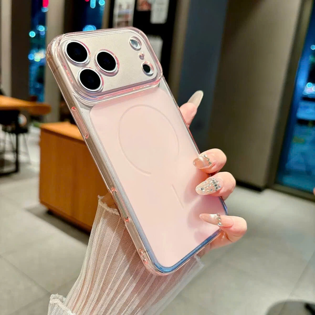 Ốp Lưng iPhone Silicon Dẻo Nhám Mờ Nâng Cấp Lên IP 17 Bảo Vệ Camera Dành Cho iP 11/12/13/14/15/16/17/PlusPro/Max