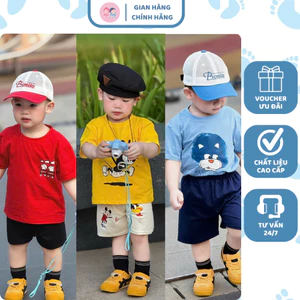 R79- set 3 bộ cộc vàng đỏ xanh hình nhân vật- a100.219