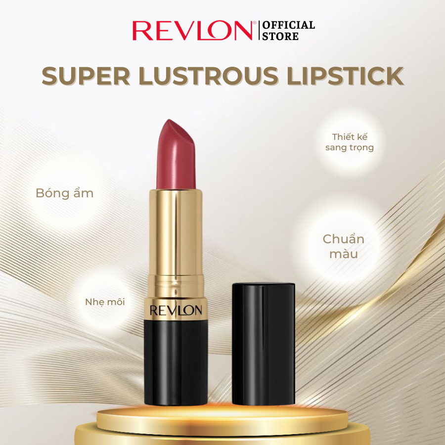 [ĐÃ VỀ HÀNG] Son Môi Ẩm Mịn Revlon Super Lustrous Lipstick Căng Bóng Bền Màu (4.2g) | BigBuy360 - bigbuy360.vn