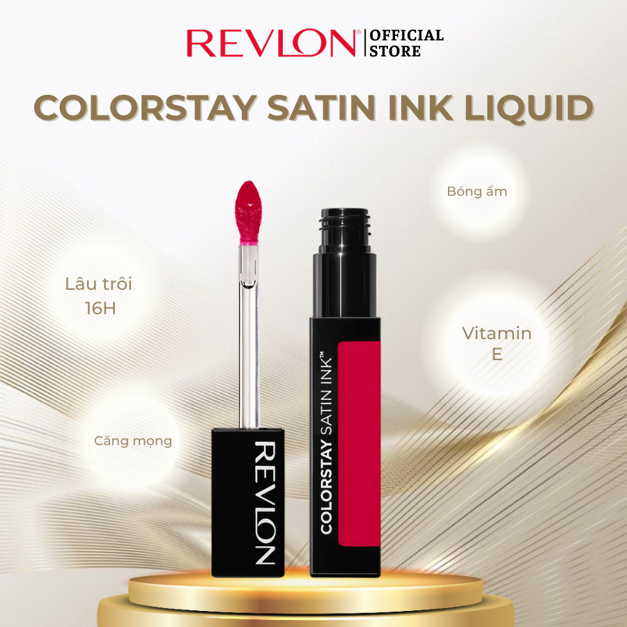 [NEW] Son Kem Bóng Lì Dưỡng Ẩm Revlon ColorStay Satin Ink Liquid Lipstick (5ml) | BigBuy360 - bigbuy360.vn