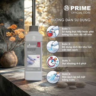Dung Dịch Làm Sạch chuyên dụng Sau Xây Dựng IZY Clean 1000ml – Tẩy Xi Măng, rỉ sét, vết đen trong mạch gạch