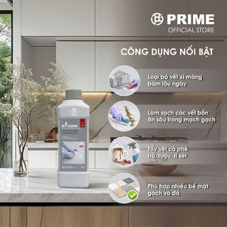 Dung Dịch Làm Sạch chuyên dụng Sau Xây Dựng IZY Clean 1000ml – Tẩy Xi Măng, rỉ sét, vết đen trong mạch gạch