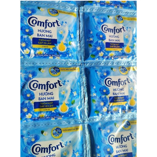 Dây nước xả Comfort Thiên nhiên thanh khiết hương  Comfort hương Ban Mai 10 gói x 18ml
