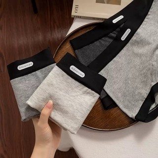 Combo 4 Quần Lót Nữ Cotton Dạng Đùi Boxer Màu Trơn Viền Chun Mềm, Quần Chip Thoáng Khí Đáy 2 Lớp King Shop L-5284