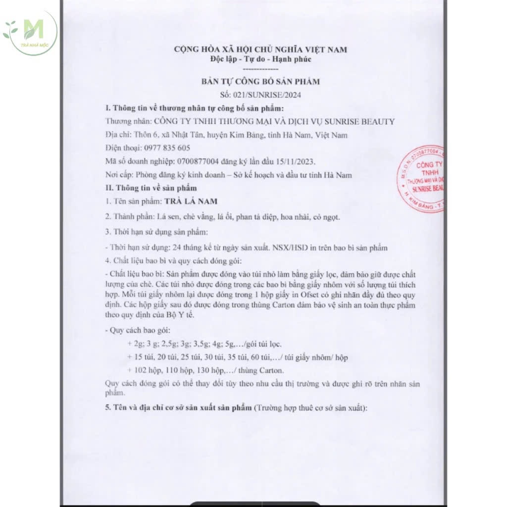✅ [Chính Hãng] Trà Lá Nam 6 Vị Hộp 30 Gói ✅ Trà giảm cân phan tả diệp lá ổi lá sen giữ dáng đẹp da thanh lọc cơ thể