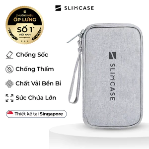 Túi đựng phụ kiện điện tử Slimcase thiết kế tiện lợi giữ thiết bị gọn gàng và an toàn