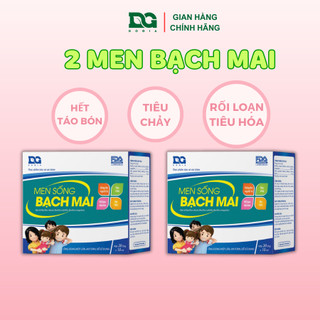 Combo 2 Men sống bạch mai bổ sung lợi khuẩn cho bé ăn ngon tiêu hóa tốt