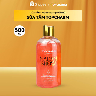 Sữa Tắm Thiên Nhiên Hương Hoa Hồng Thơm Mát Ngọt Ngào - Dung tích 500ml - TOPCHARM