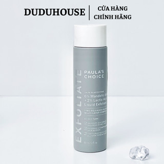 Dung dịch tẩy tế bào chết Paula's Choice 6% Mandelic Acid + 2% Lactic Acid Liquid Exfoliant 88ml