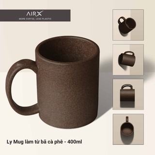 Ly Vỏ Lụa/ Bã Cà Phê AirX Coffee - Ly Uống Cà Phê Tái Chế Thân Thiện Môi Trường - 2l( Liberty + Mug)