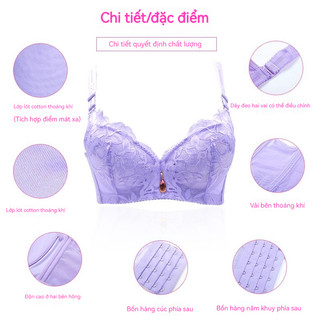Set Áo Lót Size Lớn Có Gọng - Nâng Ngực Đẹp Tự Nhiên, Ôm Sát Thoải Mái - Đệm Mỏng Nhẹ Hàng Ngày