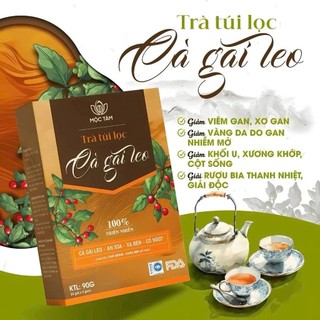 Trà Cà Gai Leo Chính Hãng Cao Cấp Hộp 30 Gói ✅ Trà mát gan giải độc bảo vệ lá gan rất tốt cho người sử dụng bia rượu