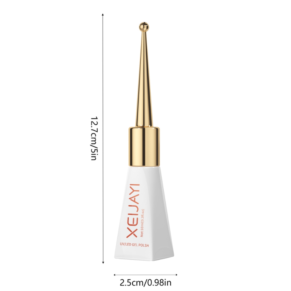 XEIJAYI 10ml - Sơn móng tay dạng gel màu thanh long thời thượng, màu sắc bền lâu, phù hợp với mọi tông da.