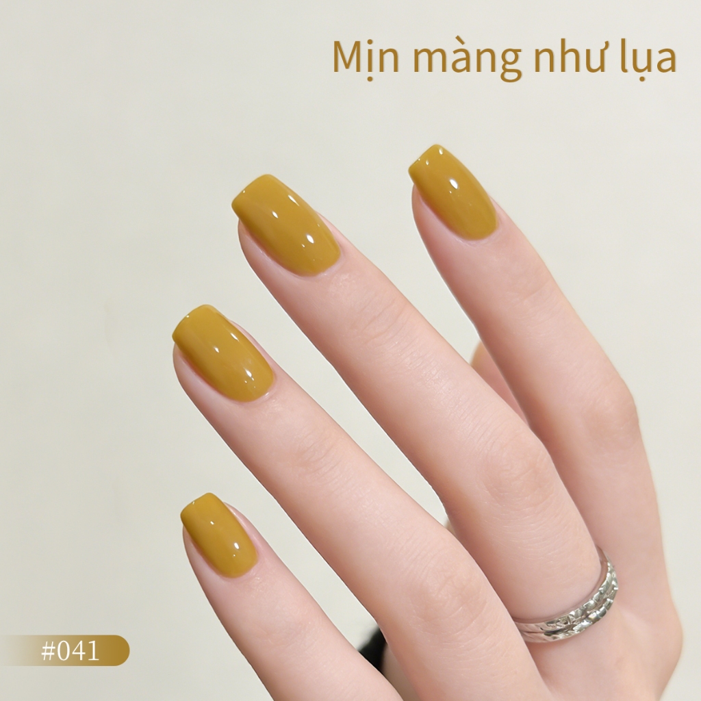 XEIJAYI 10ml- Sơn móng tay dạng gel màu vàng gừng cổ điển, bền màu và thích hợp sử dụng trong salon.