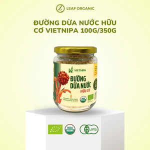 Đường dừa nước hữu cơ Vietnipa hũ 100g/350g - Đường ăn kiêng, dành cho người tiểu đường tuýp 2