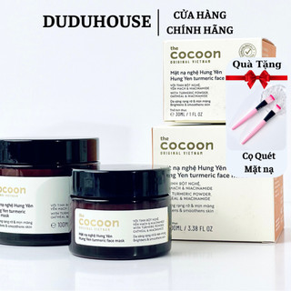 (Hàng Công TY) Mặt Nạ Nghệ Cocoon Hưng Yên Làm Sáng Da, Mờ Thâm Mụn Kiềm Dầu Hiệu Quả 30ml Duduhouse