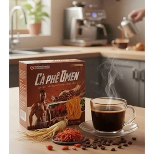 Cà Phê Omen Hộp 15 Gói ✅ Cà phê bổ thận tráng dương tăng cường sinh lý nam đảm bảo bản lĩnh phái mạnh