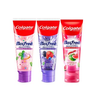 Kem đánh răng Colgate MaxFresh Hương nhiệt đới, tinh thể cầu vồng the mát 100g/ tuýp