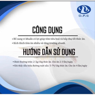 One Q Shrim - Men tiêu hoá giúp tôm tiêu hóa tốt, chấm dứt phân lỏng, phân trắng