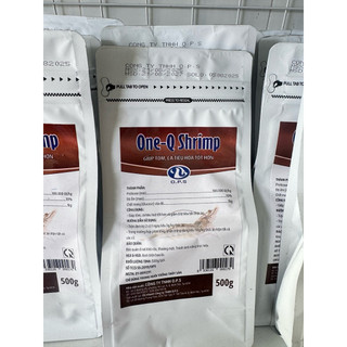 One Q Shrim - Men tiêu hoá giúp tôm tiêu hóa tốt, chấm dứt phân lỏng, phân trắng