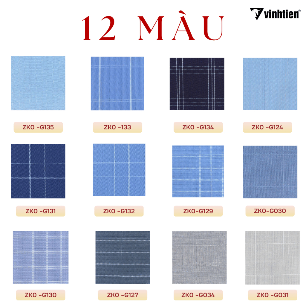 Áo Sơ Mi Nam Ngắn Tay Caro Vải Bamboo  Vạt Ngang Form Regular Vĩnh Tiến 445 - Giỏ 2