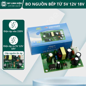 Bo nguồn đa năng bếp từ 5V 12V 18V chất lượng cao.