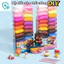 Đất nặn Deli 12/24 màu kháng khuẩn Túi zip refill Đồ chơi trẻ em DIY an toàn Quà tặng sinh nhật