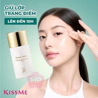 Kem Lót Trang Điểm Giúp Che Khuyết Điểm Kissme Heroine Make Blur Lasting Base C (Màu Xanh Nhạt 02)