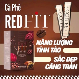 Cà Phê Red Fit Hộp 12 Gói ✅ Cà phê giảm cân giảm béo tiêu mỡ kiểm soát cân nặngcân bằng vóc dáng