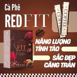 Cà Phê Red Fit Chính Hãng Cao Cấp Hộp 12 Gói ✅ Cà phê giảm cân giảm béo tiêu mỡ kiểm soát cân nặngcân bằng vóc dáng