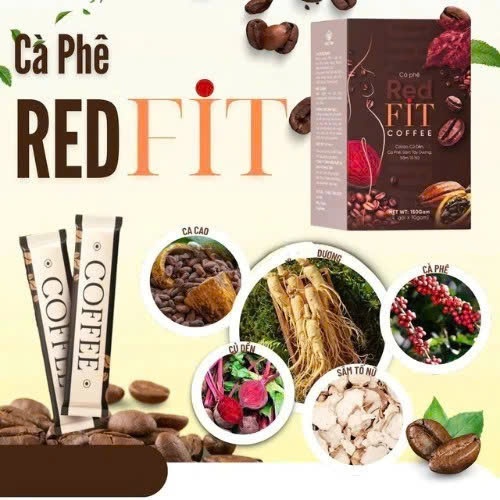 ✅ [Chính Hãng] Cà Phê Red Fit Hộp 12 Gói ✅ Cà phê giảm cân giảm béo tiêu mỡ kiểm soát cân nặngcân bằng vóc dáng