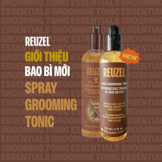 Dưỡng Tóc, Tạo Phồng Chai Xịt REUZEL Grooming Tonic 355ml - Hàng Chính Hãng