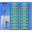 Combo 72 Lưỡi Dao Cạo Râu + 2 Cán Dao Tặng 2 Lọ Gel Làm Mềm Râu và Hộp Nhựa Đựng Cán(quangthuyet)