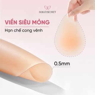 [9-11CM] Miếng Dán Nâng Ngực Định Hình DOLLYSECRET Tàng Hình Nâng Đẩy Ngực Tự Nhiên D17