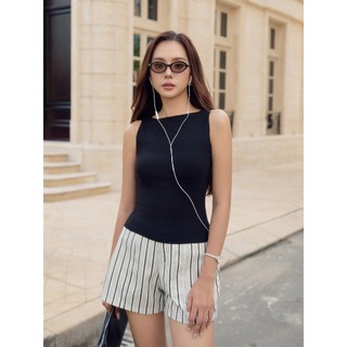 [New12] Quần Short Casual Stripes Vibes Bố Cotton Thoải Mái Trẻ Trung Năng Động, WQS026  SOME HOW STORE