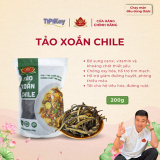 Tảo Xoắn Chile 200g TiPiKay Shop Nhập Khẩu Trực Tiếp - Tảo Biển Tự Nhiên Dai Giòn Giàu Dinh Dưỡng